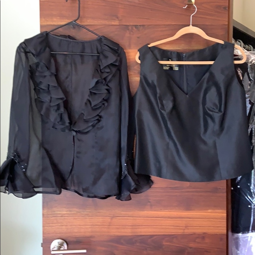 Max Nugus haute couture vintage 3pc top set